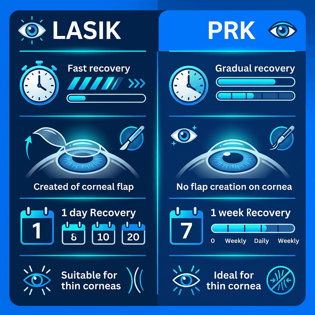comparativa lasik vs prk
